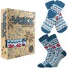 VOXX ponožky Trondelag set azure 1 ks 35-38 117515