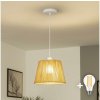 | Brilagi - LED luster na lanku CERIA BOHO 1xE27/40W/230V priemer 28 cm hnedý | EG300171+EG781111