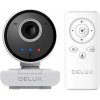 Chytrá webová kamera se sledováním a vestavěným mikrofonem Delux DC07 (bílá) 2MP 1920x1080p Varianta: uniwersalny