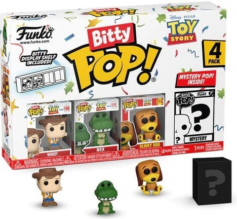 Funko Bitty Pop! Disney Toy Story Woody 4-pack