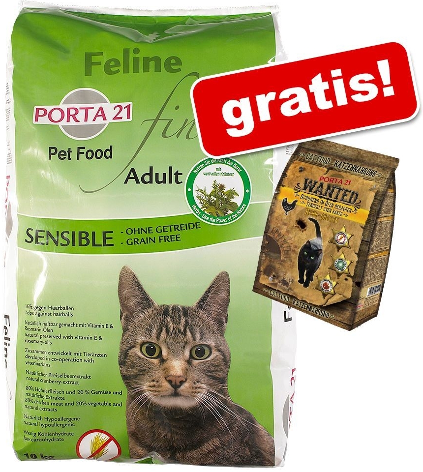 Porta 21 Feline Finest Sensible bez obilnín 10 kg