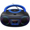 Denver TCL-212BT modrá / rádio / FM / Bluetooth / CD / USB / 2x 2W (111141300010)