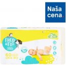 Tesco Fred & Flo Ultra Dry plienky 2 Mini 60 ks