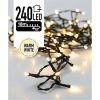 Svietiaci reťazec 240LED 8 programov exteriér mix,t.biela,s.biela