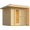 Weka Drevený záhradný domček Amberley 19mm, prírodný, 235 x 235 cm