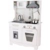 Drevená kuchynka pre deti MiniKitchenPlay Biela chladnička na pečenie