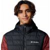 Columbia Powder Lite 2 Hooded Jacket Pánska Bunda Farba: Sail Red Black Spice, Veľkosť: M 2086944698