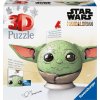 Ravensburger 3D Puzzleball Star Wars: Baby Yoda s ušami 72 ks