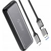 Disková kapsa Orico DDM2-C3 M.2 NVME USB-C 3.2 10Gb/s - šedá