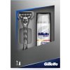 Gillette Mach 3 holicí strojek + gél na holenie 75 ml darčeková sada