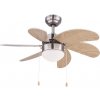 Globo | Globo 03809 - Stropný ventilátor RIVALDO 1xE14/60W/230V | GL5368