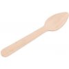 Lyžička MagicHome Woodline ECO, drevená, príborová, 110 mm, bal. 10 ks, 100% Natural, mini dezertná