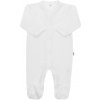 Dojčenský bavlnený overal New Baby Practical biely chlapec 86 (12-18m)