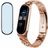 OPASKA METAL + SKLO pre XIAOMI MI BAND 5 -