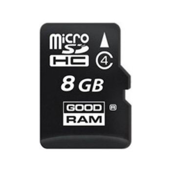 GOODRAM microSDHC 8GB class 4 + adapter M40A-0080R11