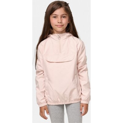 Urban Classics Girls Basic Pullover Jacket Light Pink