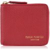 Paolo Peruzzi Malá kožená dámska peňaženka s RFID | červená KV-04-RD