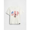 Baby tričko Gap & Disney Biela 5YRS Biela Biela