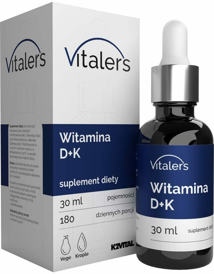 Vitaler's Vitamín D3 2000 IU K2-MK7 75 mcg 30 ml