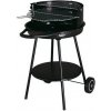 HUKA HK-374436 Záhradný Gril Deluxe BBQ na uhlie s kolieskami