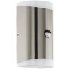 Eglo | Eglo 75544-LED Vonkajšie nástenné svietidlo so senzorom CARPINERA 2xGU10/4,6W/230V | EG75544