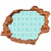 Nálepka 3D diera samolepiaca Geometrické pozadie 90x70 cm