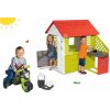 Smoby set domček Pretty Nature s letnou kuchynkou a odrážadlo Girl Bike a ochranné návleky na topánky 810702-36