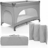 ZOPA Postieľka skladací Lely Silver Grey
