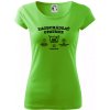 Zaobchádzať opatrne 40 - Dámske tričko Pure - XL ( Apple Green )