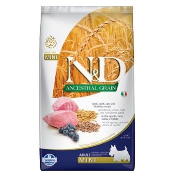 N&D Low Grain Dog Adult Mini Lamb & Blueberry 2,5 kg