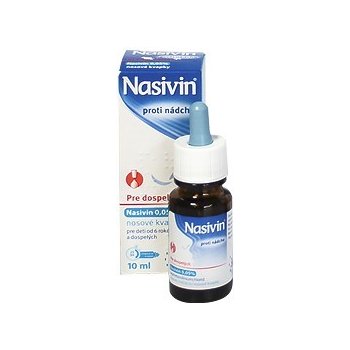 Nasivin 0,05% int.nas.1 x 10 ml