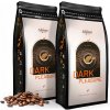 Zrnková káva Arabica SKIMACOFFEE sada 2x1kg dark pleasure SkimaCoffee 2000 g