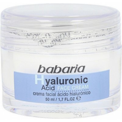 Babaria Hyaluronic Acid hydratačný krém na tvár 50 ml