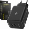 RÝCHLA NABÍJAČKA SPACECASE GaN 45W 2X USB-C TYP-C PRE TELEFÓN QC 3.0 PD PPS