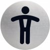 Piktogram WC páni