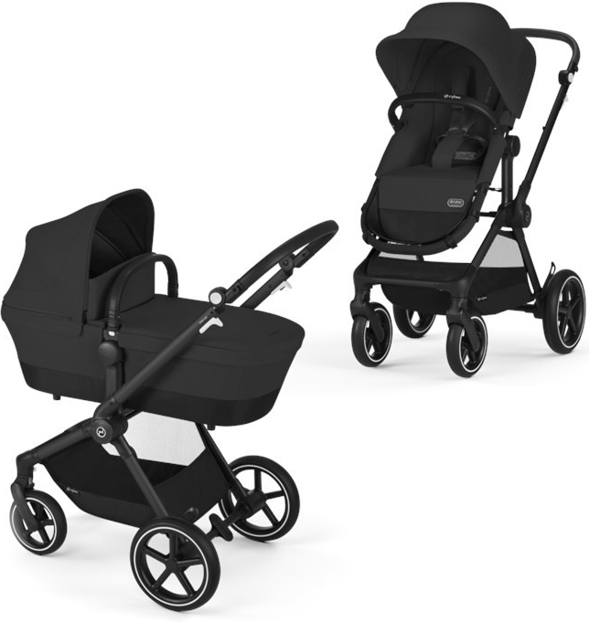 Cybex Eos Lux Gold Moon Black-Black 2024