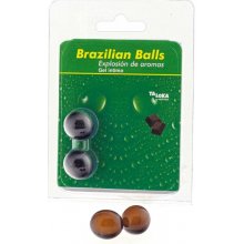 Taloka 2 Brazilian Balls Chocolate Intimate Gel