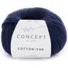 COTTON-YAK Katia Farby COTTON-YAK: 115 tmavá modrá