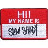 Eminem Slim Shady Name Badge