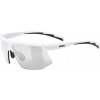 Cyklistické okuliare Uvex Aerios V biele fotochromatické S1-S3 UV ochrana