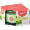 Sviečka bolsius Jar True Scents 63/90 mm, zelený čaj