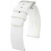 Biely remienok Hirsch Pure 40418800-2 (Prírodný kaučuk) 22 mm