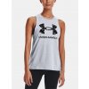 Under Armour Dámske tielko Live Sportstyle Graphic Tank Šedá SM