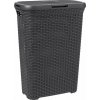 CURVER STYLE 40L Kôš na špinavú bielizeň 44,8 x 61,5 x 26,5 cm, tmavo sivý 00709-308