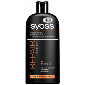 Syoss Repair Therapy šampón pre suché a poškodené vlasy 500 ml