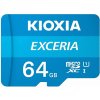 Kioxia Pamäťová karta Exceria (M203), 64GB, microSDXC, LMEX1L064GG2, UHS-I U1 (Class 10) (LMEX1L064GG2)
