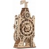 Ugears 3D mechanické puzzle - Hodinová veža 44 ks