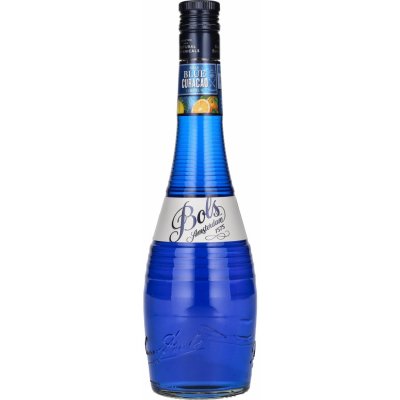 Bols Blue Curacao 21% 0,7 l (čistá fľaša)