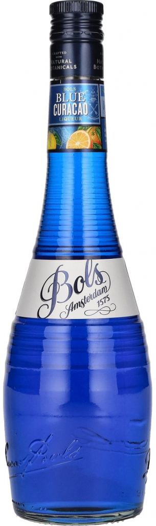 Bols Blue Curacao 21% 0,7 l (čistá fľaša)