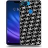 Picasee silikónový čierny obal pre Xiaomi Mi 8 Lite - Separ - White On Black 2
